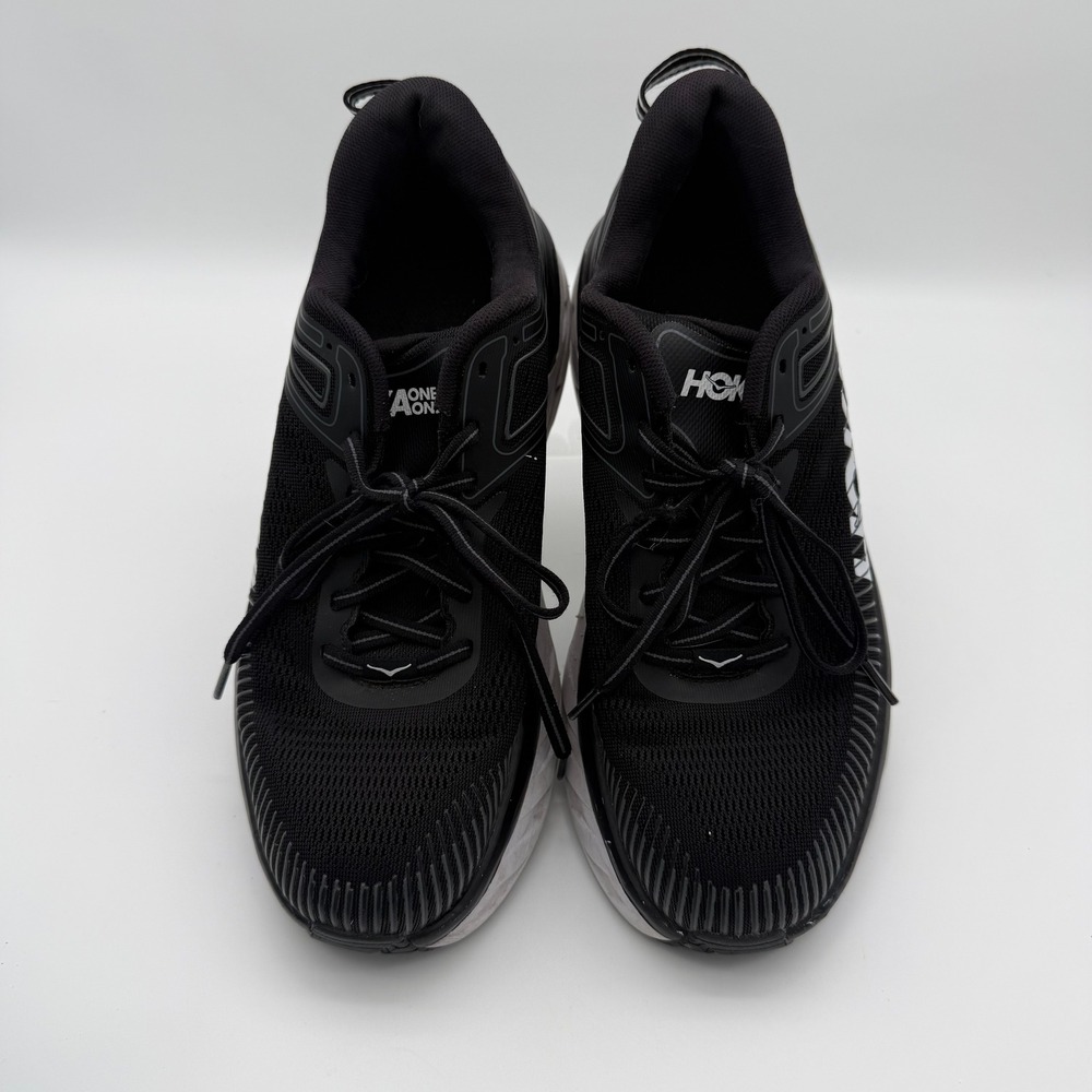 HOKA Bondi 7 Men's Size 11 Black White Running Shoes 1110518-BWHT Athletic Shoes